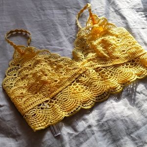 Spaghetti strap bralette